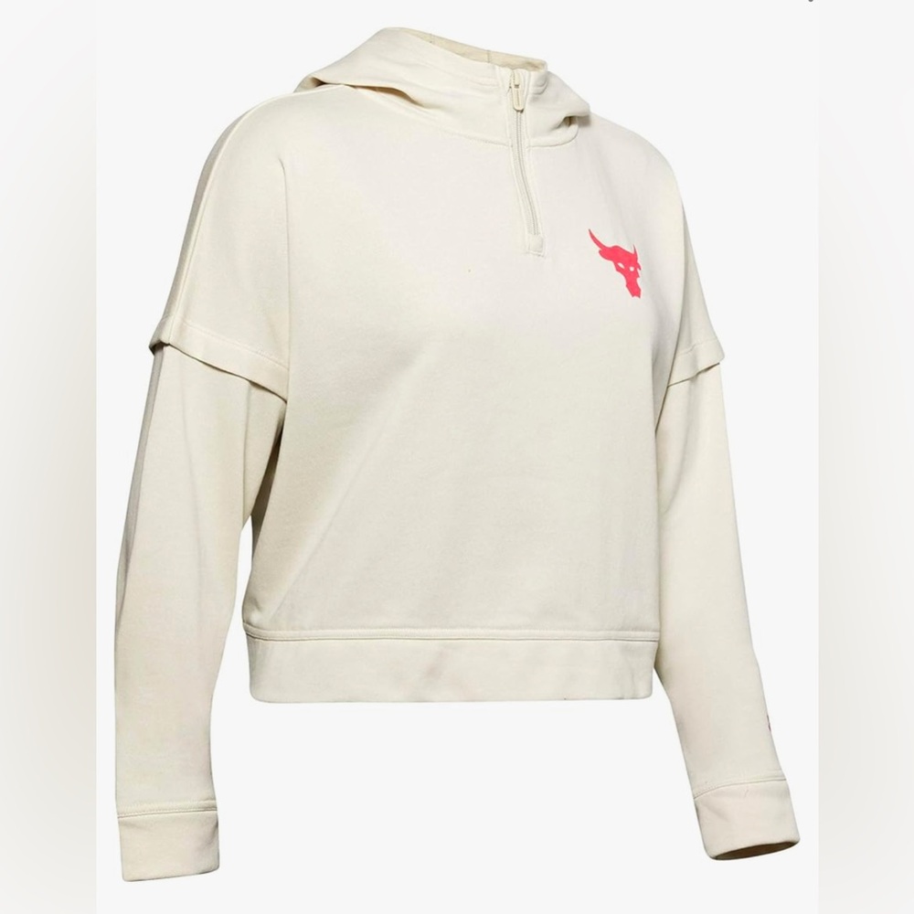Cropped under armor sweatshirt